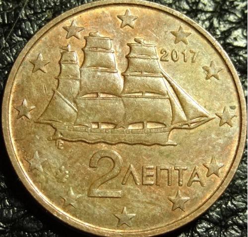 2 євроцента 2017 Греція