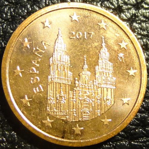 2 євроценти 2017 Іспанія UNC