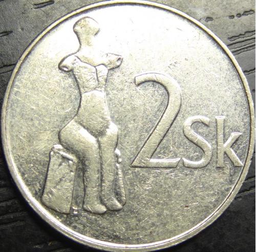 2 крони 1993 Словаччина
