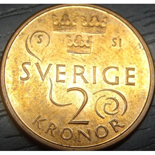 2 крони Швеція 2019