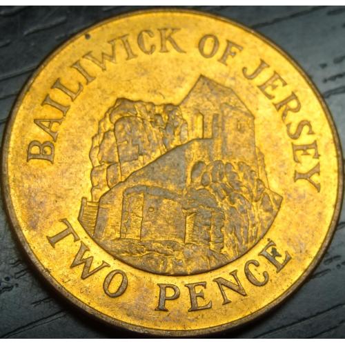 2 пенса 2005 Джерсі рідкісна