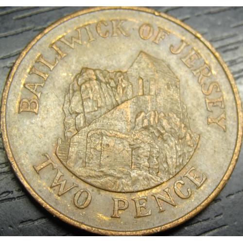 2 пенса 1983 Джерсі рідкісна