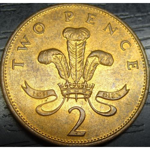 2 пенса 1990 Британія