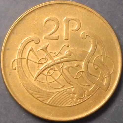 2 пенси 1990 Ірландія