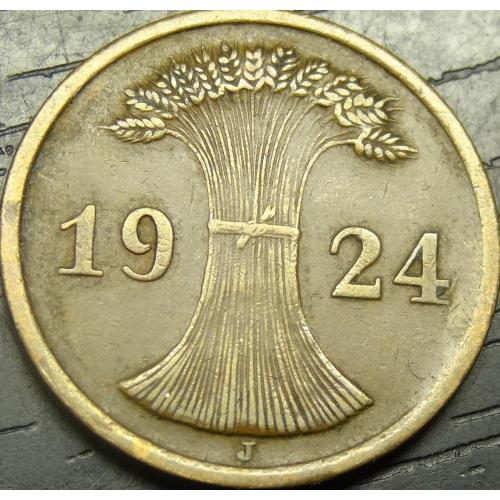 2 рентенпфеніга Німеччина 1924 J