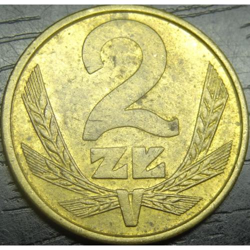 2 злотих 1986 Польща