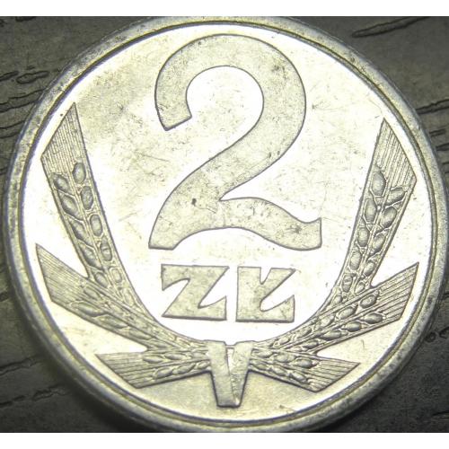 2 злотих 1989 Польща