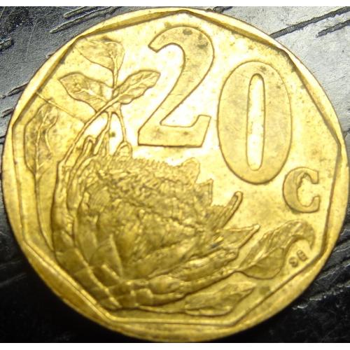 20 центів 1996 Південна Африка