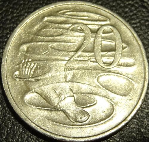 20 центів 2001 Австралія