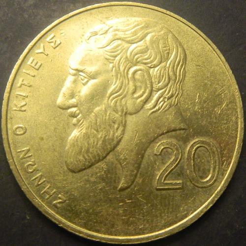 20 центів 2001 Кіпр