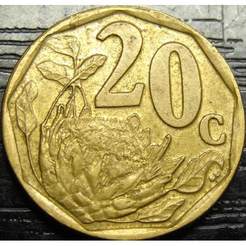 20 центів 2005 Південна Африка