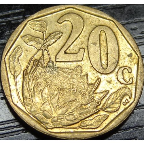 20 центів 2007 Південна Африка