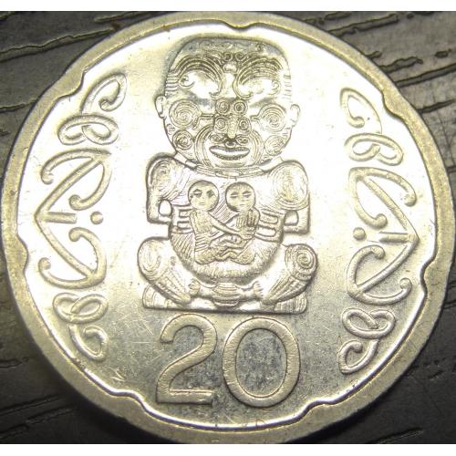 20 центів 2008 Нова Зеландія