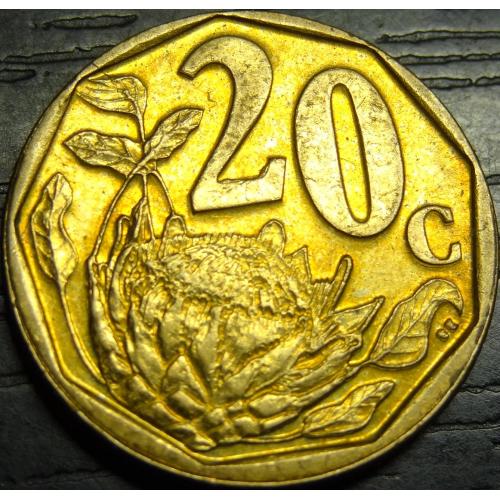 20 центів 2009 Південна Африка