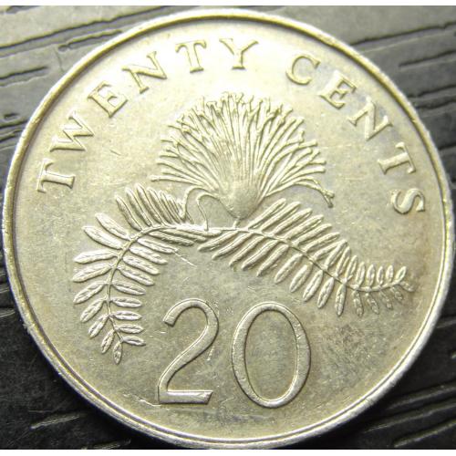 20 центів 2011 Сінгапур