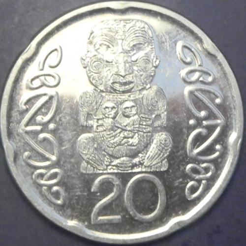 20 центів 2014 Нова Зеландія