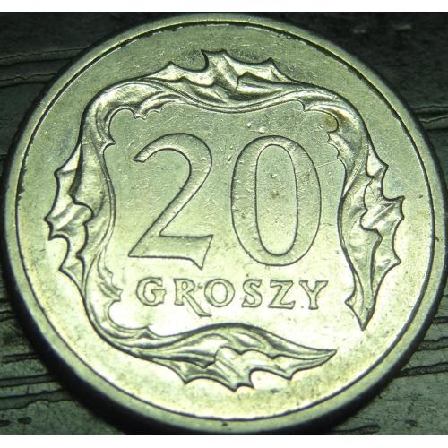 20 грошей Польща 2008