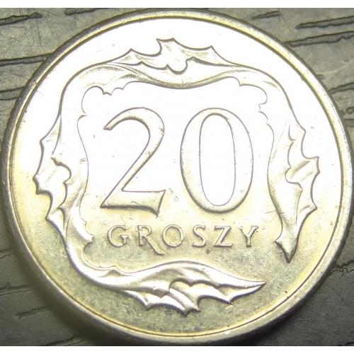 20 грошей Польща 2015
