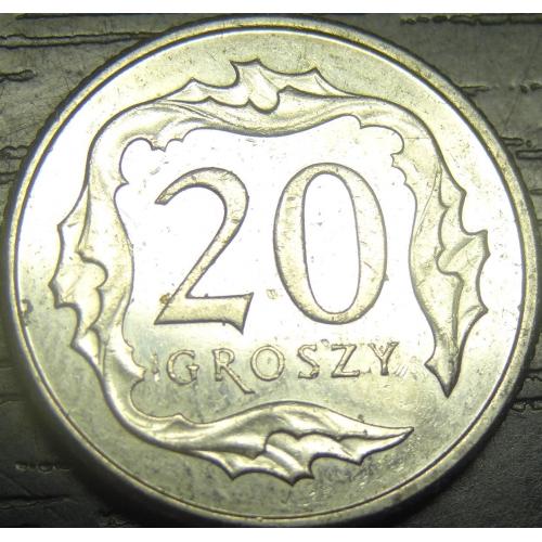 20 грошей Польща 2016