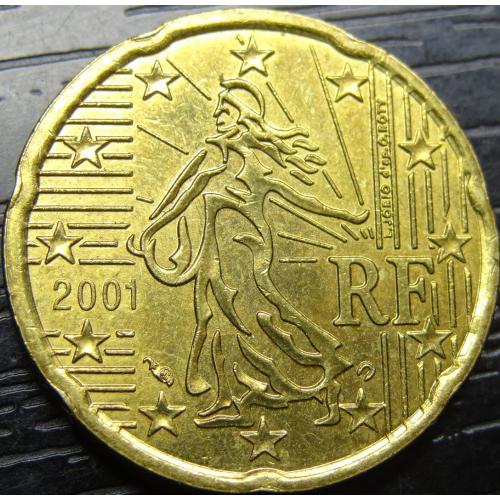 20 євроцентів 2001 Франція