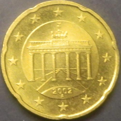 20 євроцентів 2002 A Німеччина