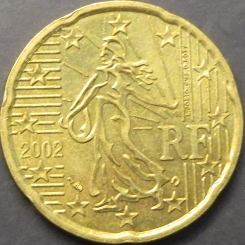 20 євроцентів 2002 Франція