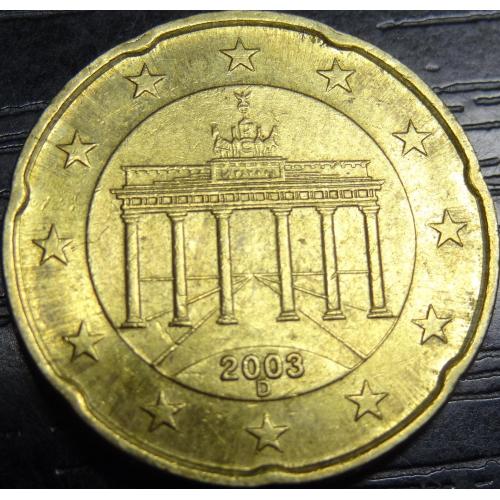 20 євроцентів 2003 D Німеччина
