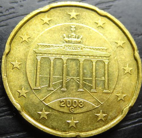 20 євроцентів 2003 G Німеччина