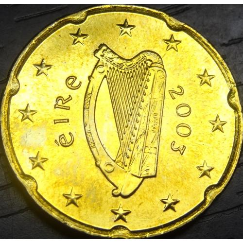 20 євроцентів 2003 UNC Ірландія