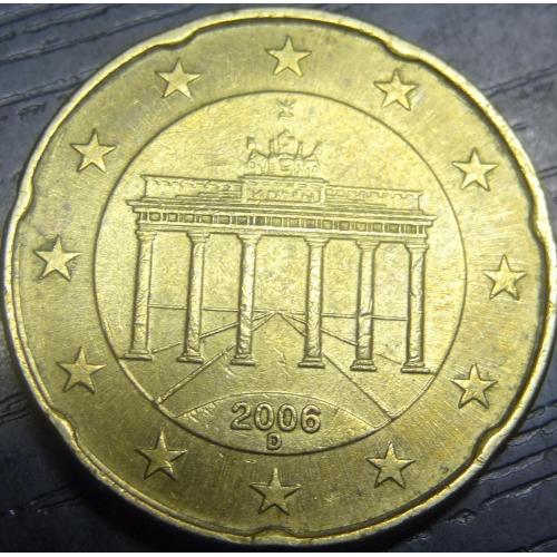 20 євроцентів 2006 D Німеччина
