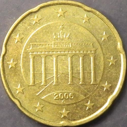 20 євроцентів 2006 G Німеччина