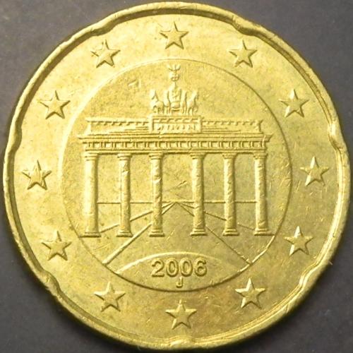 20 євроцентів 2006 J Німеччина