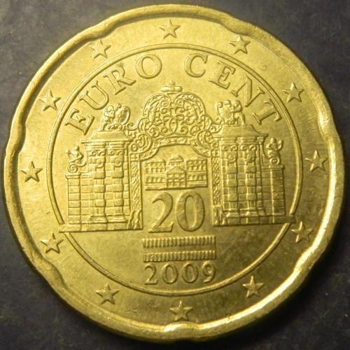 20 євроцентів 2009 Австрія