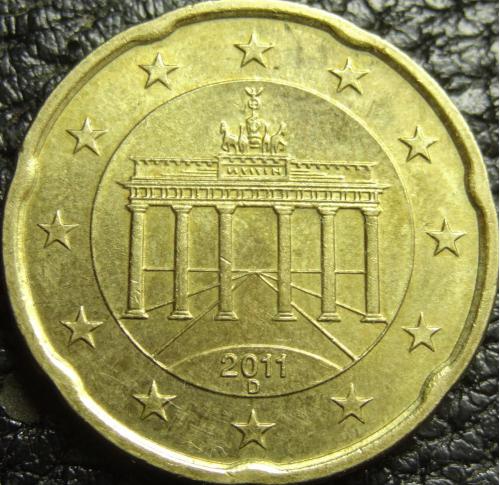 20 євроцентів 2011 D Німеччина