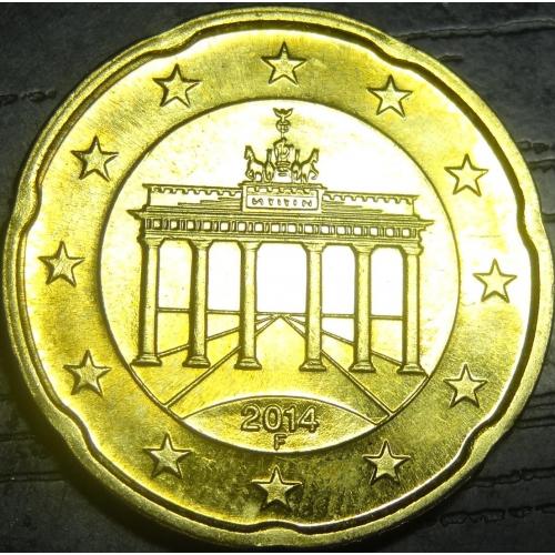 20 євроцентів 2014 F UNC Німеччина