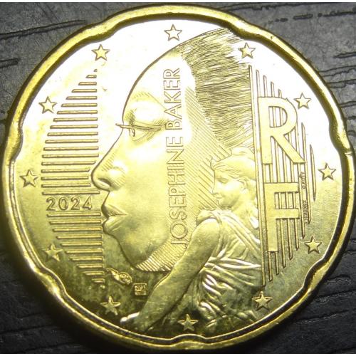 20 євроцентів Франція 2024 UNC