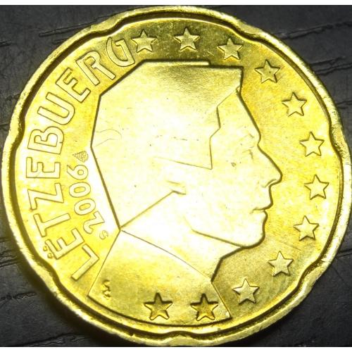 20 євроцентів Люксембург 2006 UNC