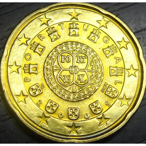 20 євроцентів Португалія 2009 UNC