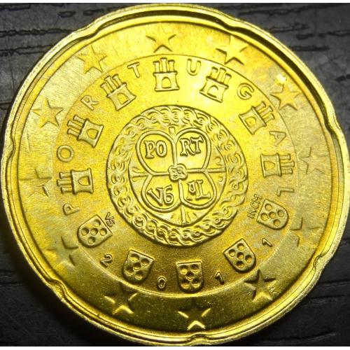 20 євроцентів Португалія 2011 UNC