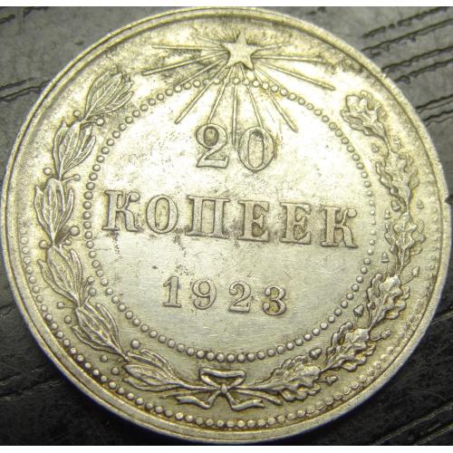 20 копійок 1923 срібло