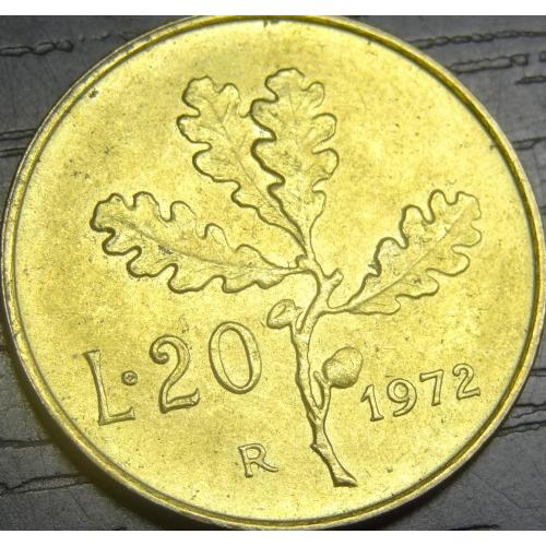 20 лір 1972 Італія