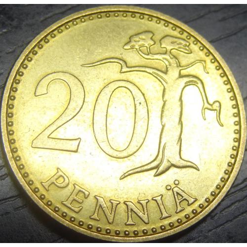 20 пенні 1988 Фінляндія
