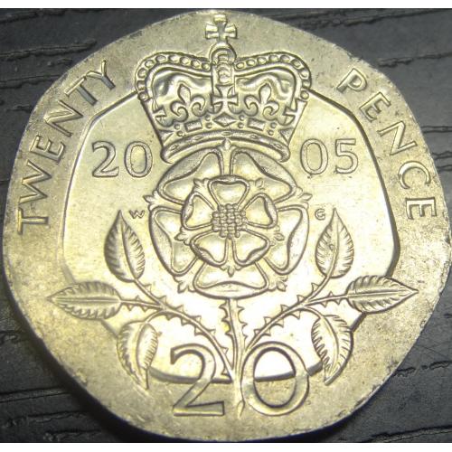 20 пенсів 2005 Британія