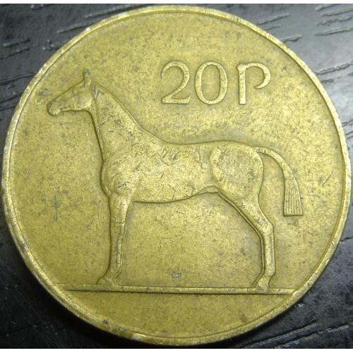 20 пенсів 1986 Ірландія