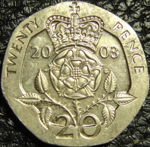 20 пенсів 2003 Британія