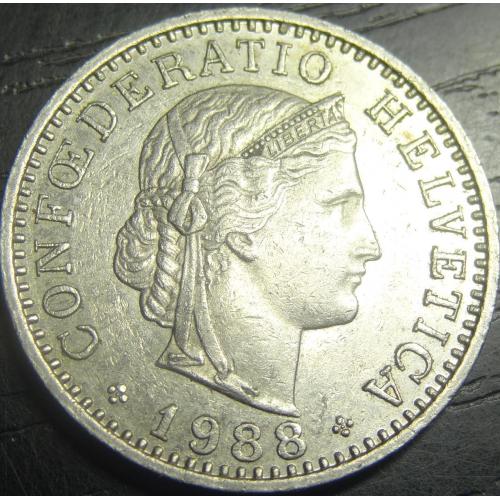 20 рапенів 1988 Швейцарія