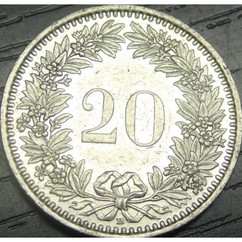 20 рапенів 2002 Швейцарія