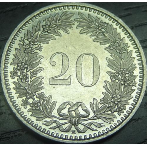 20 рапенів 2009 Швейцарія
