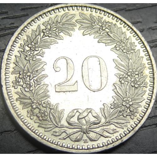 20 рапенів 2012 Швейцарія