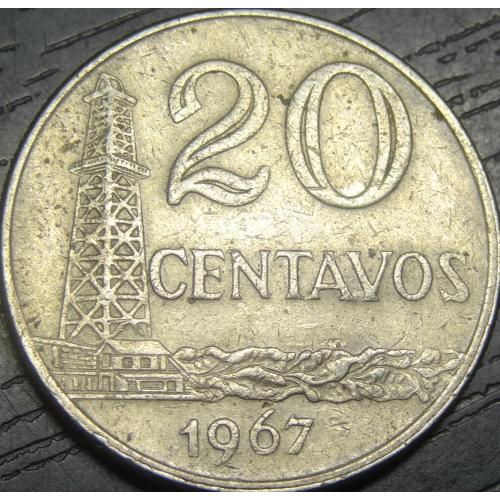 20 сентаво 1967 Бразилія